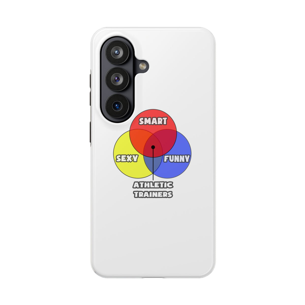 Venn Diagram .. Athletic Trainers - Tough Phone Cases