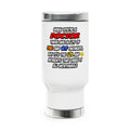 Doctor .. OMG WTF LOL - Stainless Steel Travel Mug with Handle, 14oz