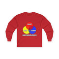 Venn Diagram .. Anesthesiologists - Unisex Ultra Cotton Long Sleeve Tee