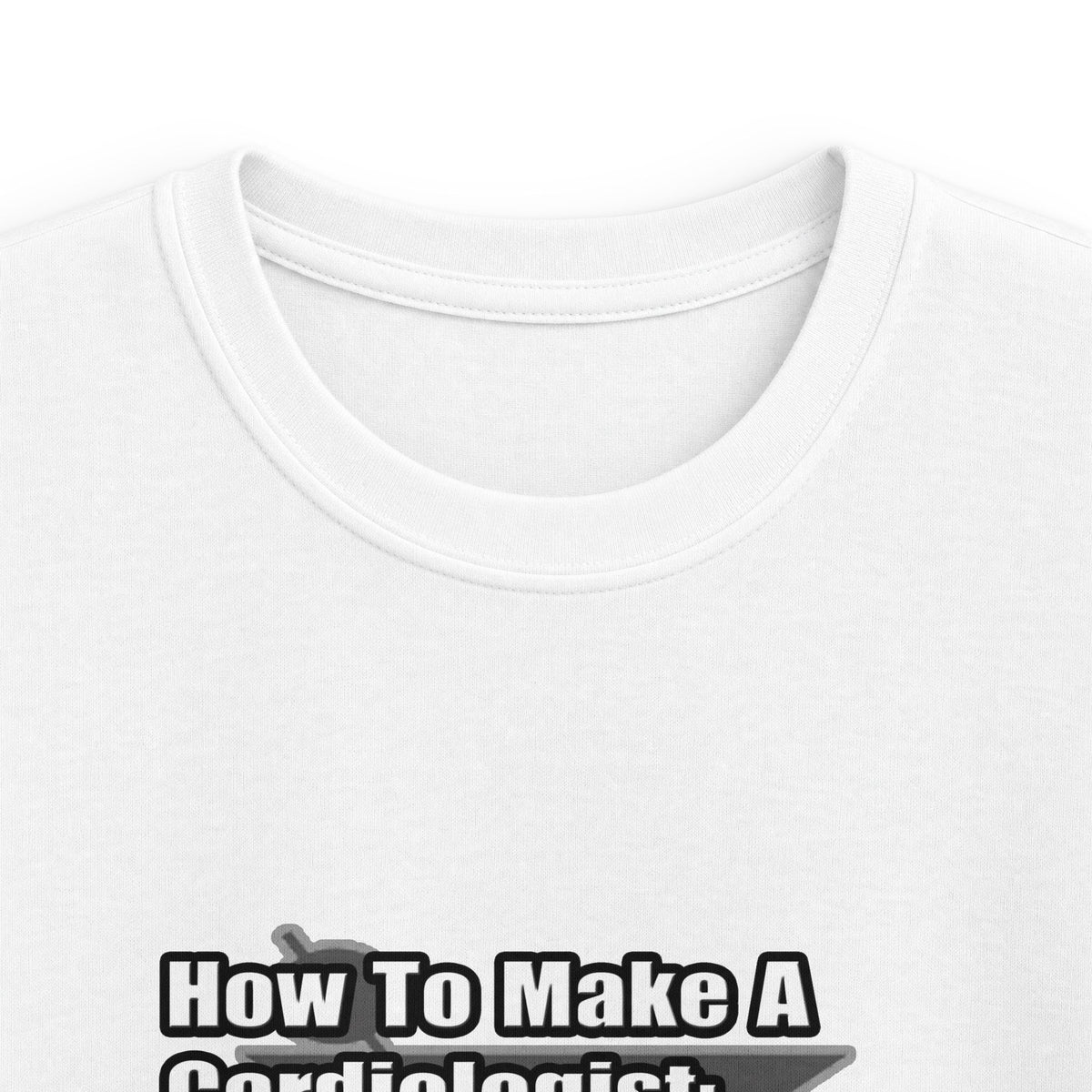 How To Make a Cardiologist - Kids Softstyle Tee