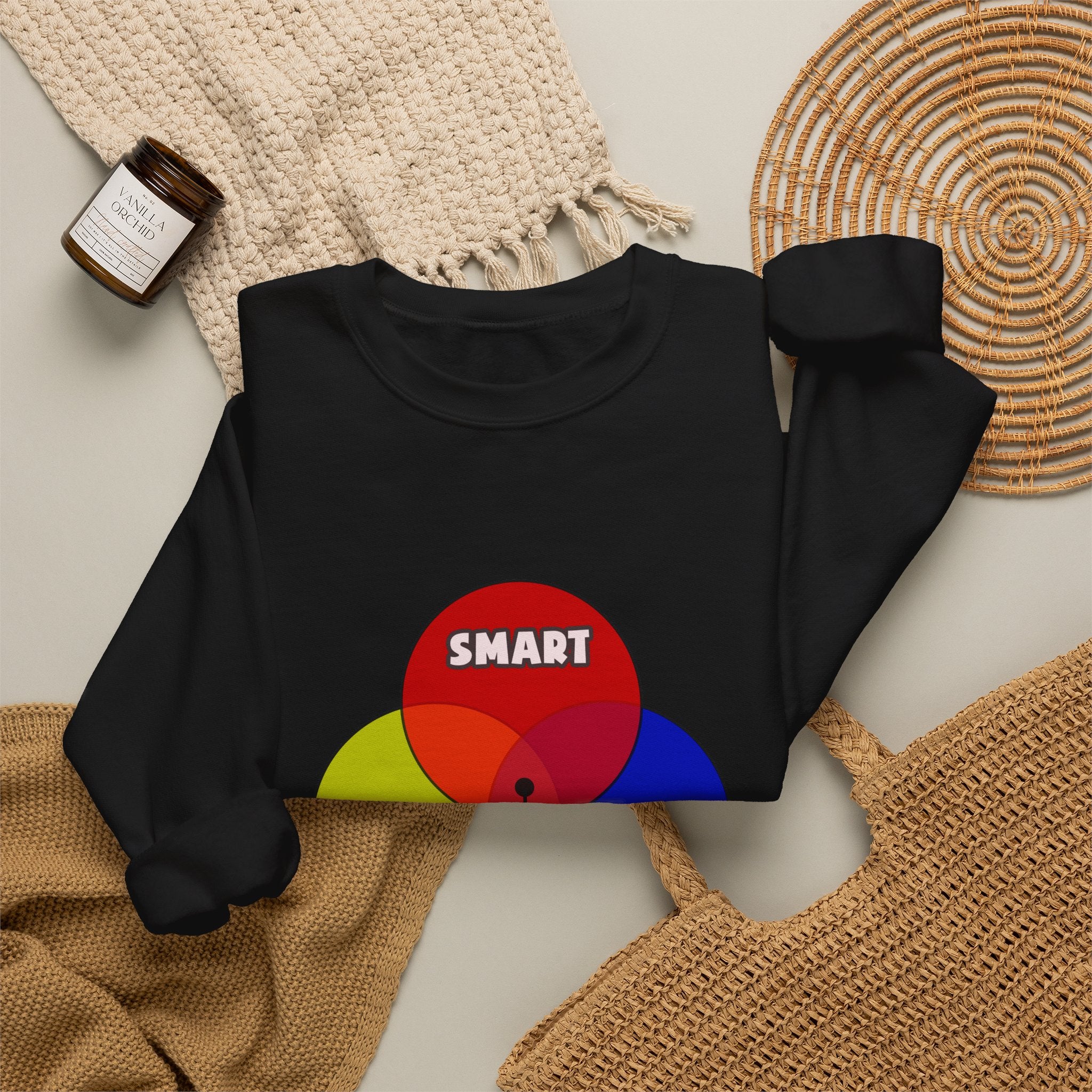 Venn Diagram .. Aerospace Engineers - Unisex Heavy Blend™ Crewneck Sweatshirt