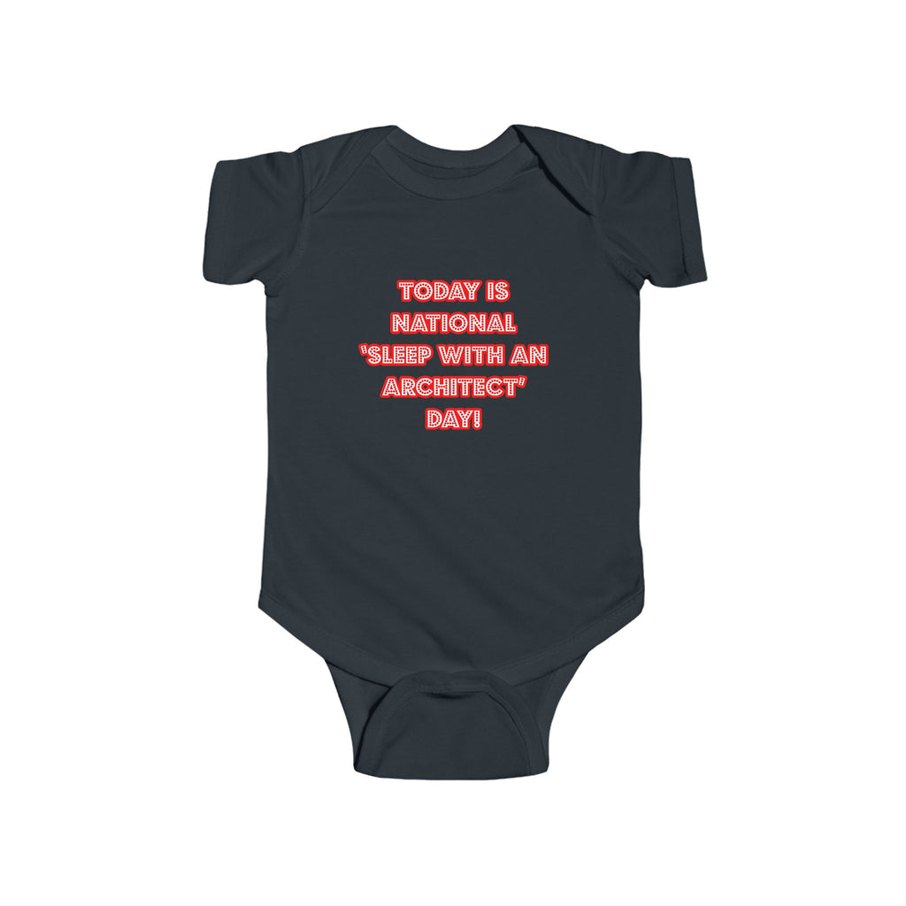 National 'Sleep With an Architect' Day - Infant Fine Jersey Bodysuit