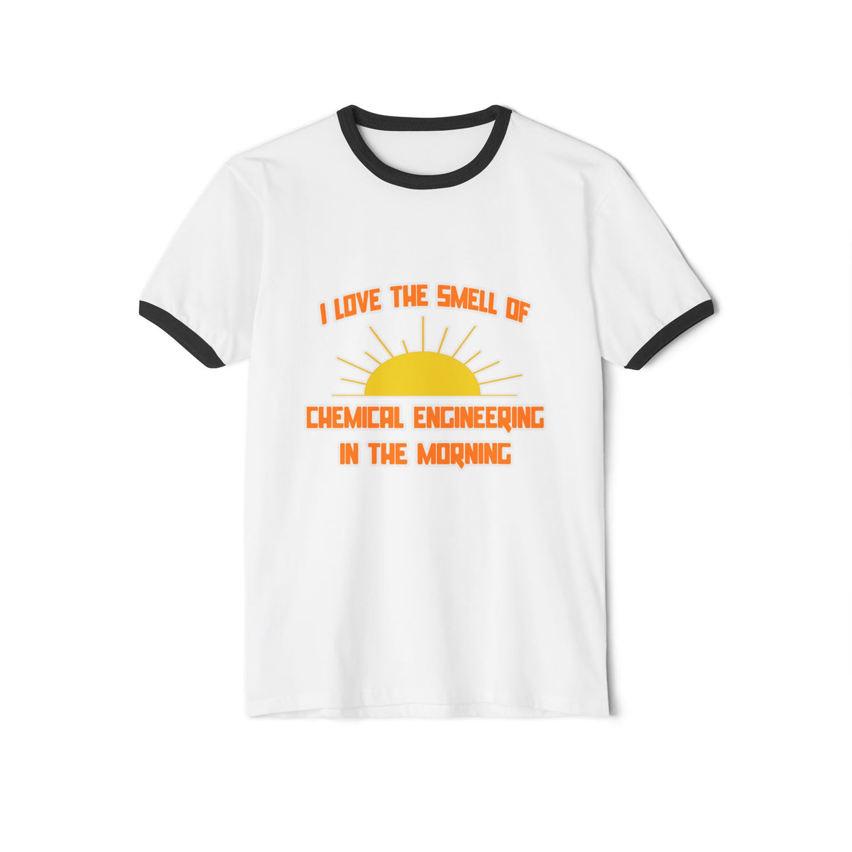 Smell of Chemical Engineering in the Morning - Unisex Cotton Ringer T-Shirt