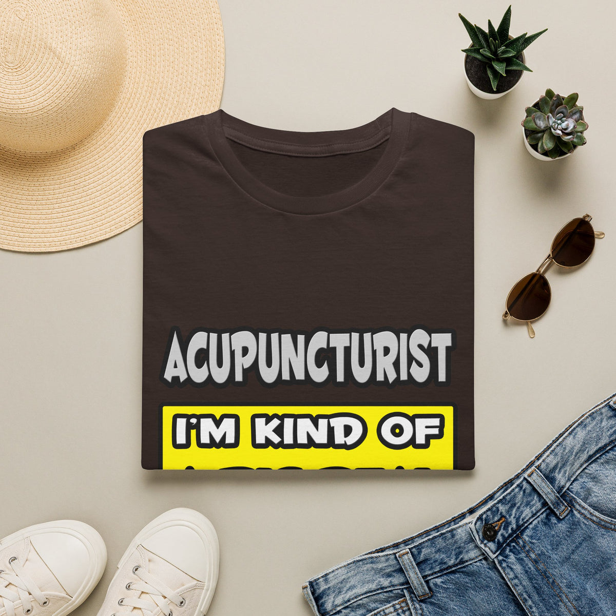 Acupuncturist .. I'm Kind of a Big Deal - Unisex Softstyle T-Shirt