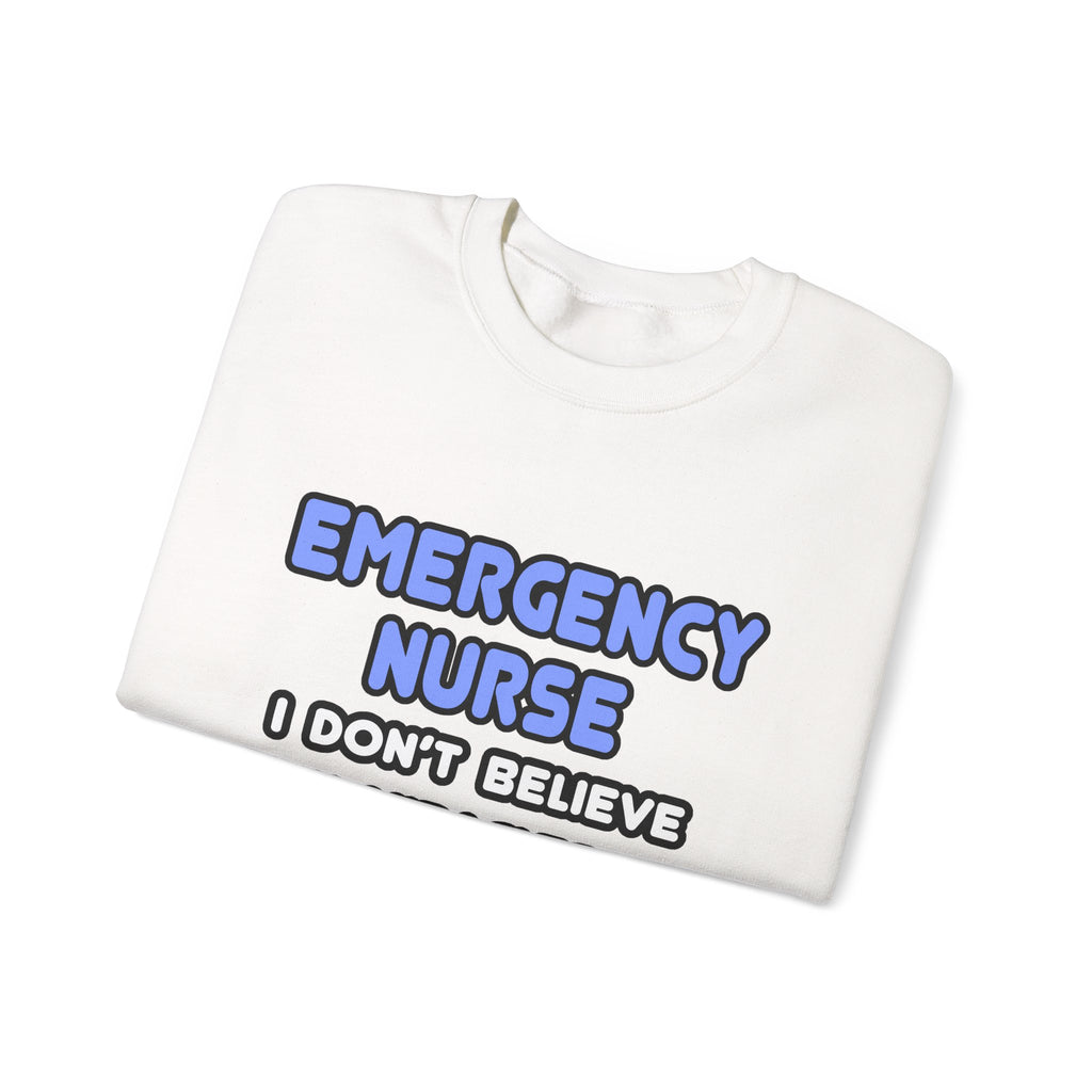 Miracles and Emergency Nurses - Unisex Heavy Blend™ Crewneck Sweatshirt