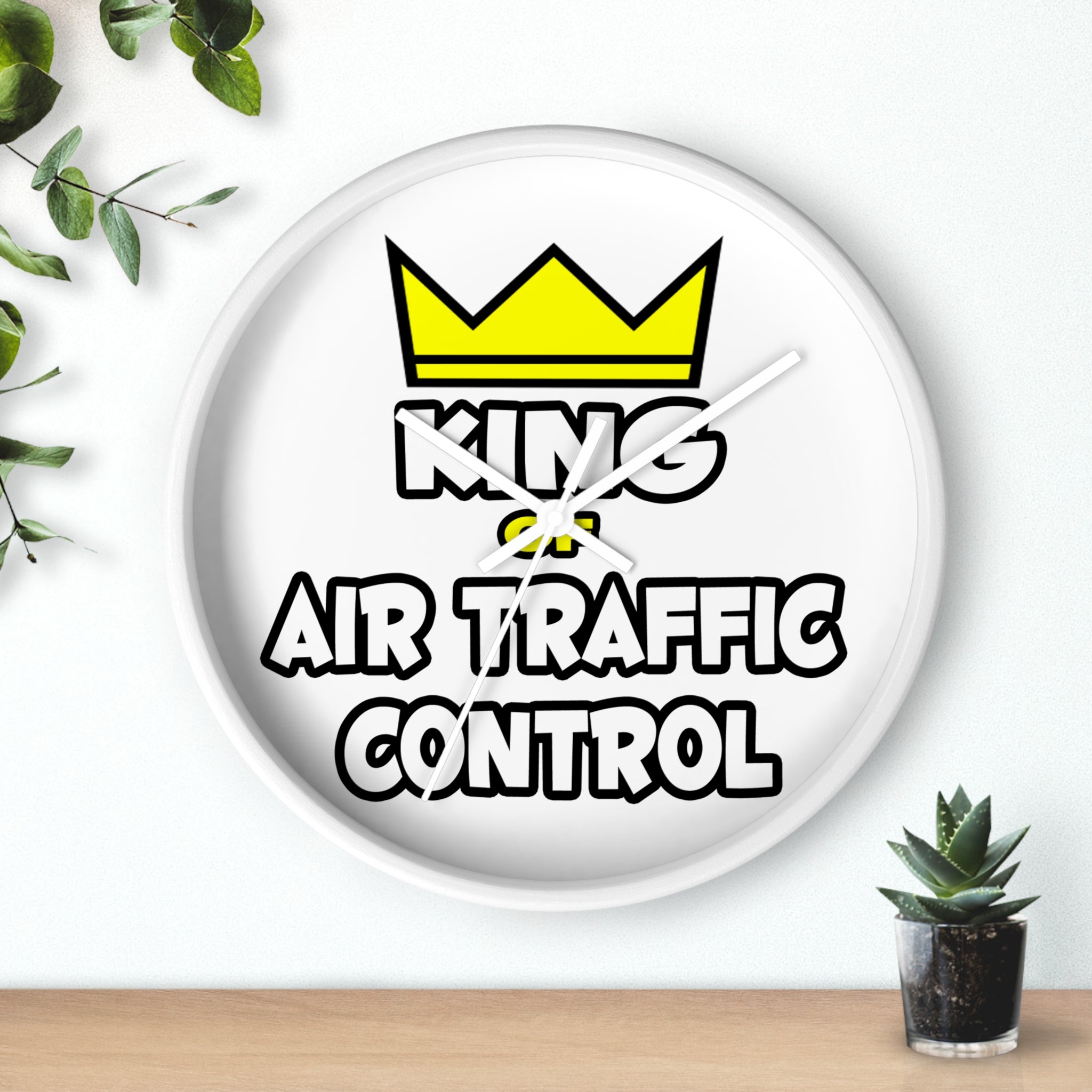 King of Air Traffic Control - Wall Clock