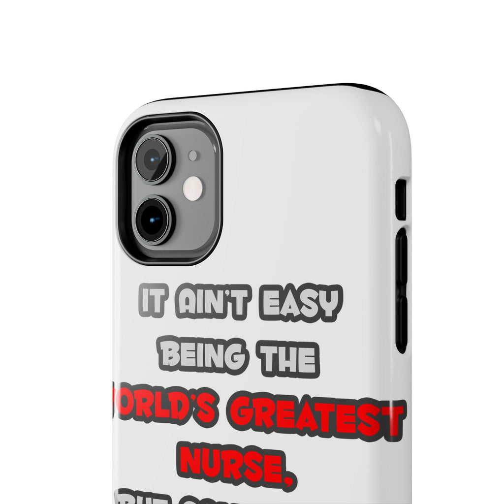 World's Greatest Nurse Joke - Tough Phone Cases