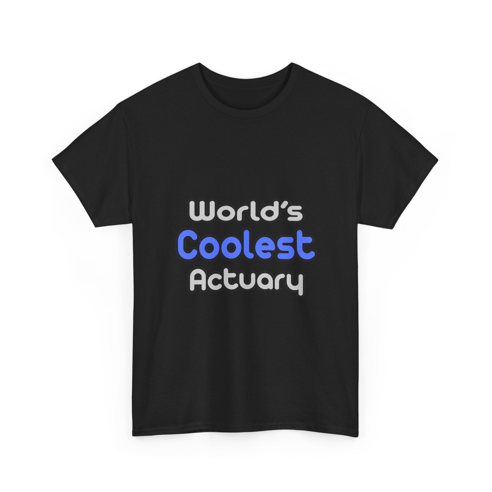 World's Coolest Actuary - Unisex Heavy Cotton Tee