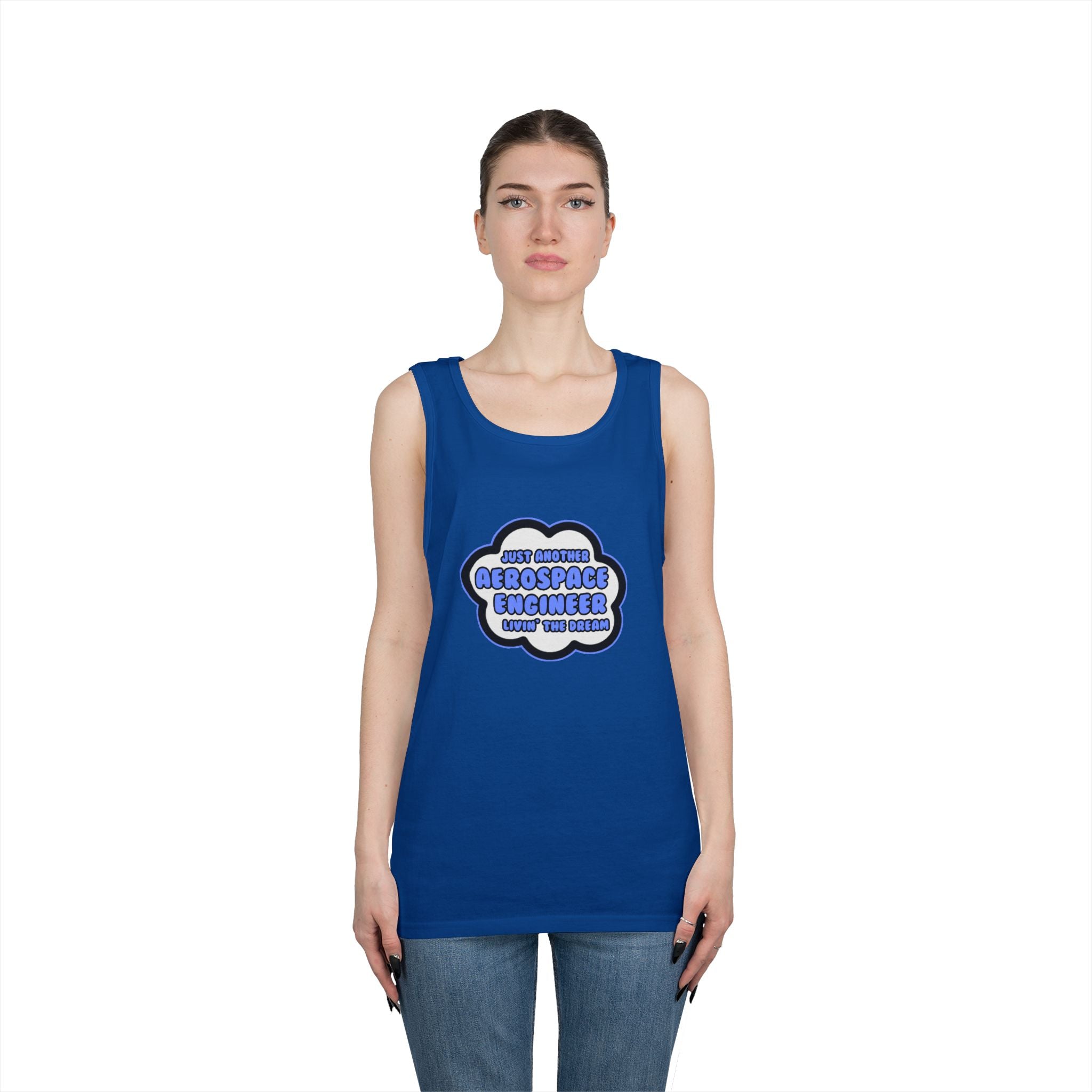 Aerospace Engineer .. Livin' The Dream - Unisex Heavy Cotton Tank Top