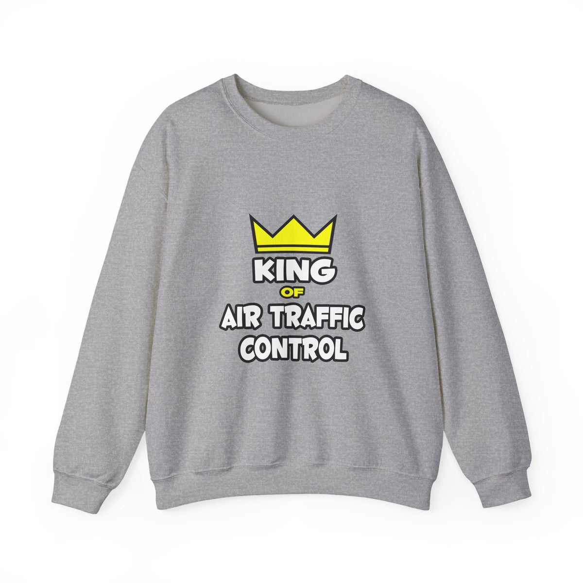 King of Air Traffic Control - Unisex Heavy Blend™ Crewneck Sweatshirt