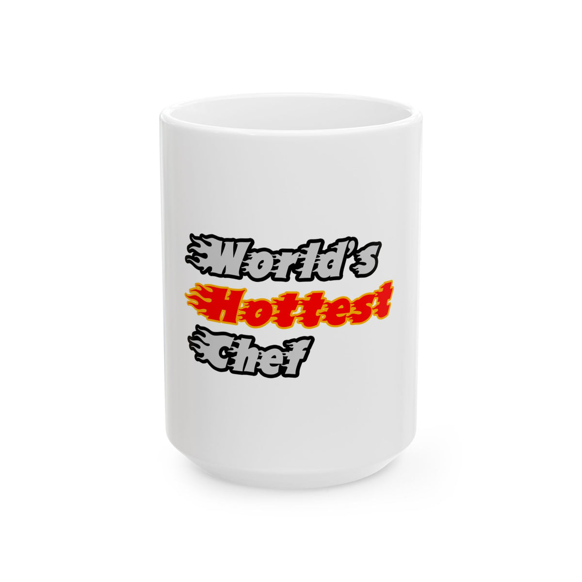 World's Hottest Chef - Ceramic Mug, (11oz, 15oz)