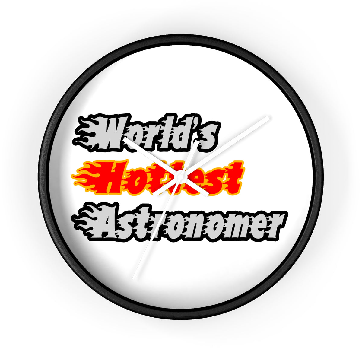 World's Hottest Astronomer - Wall Clock