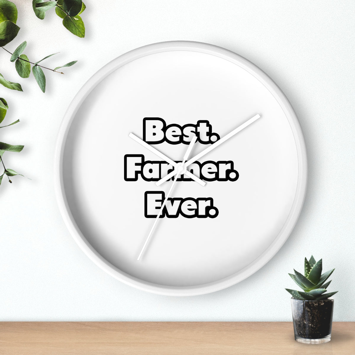 Best. Farmer. Ever - Wall Clock