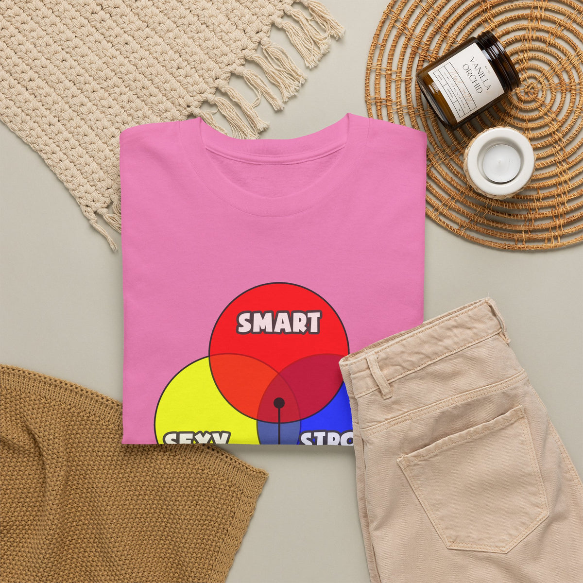 Venn Diagram .. Cardiovascular Technologists - Unisex Heavy Cotton Tee