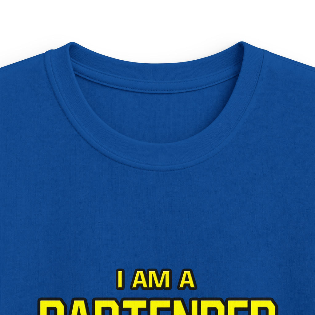 Bartender...Superior Intelligence - Kids Softstyle Tee
