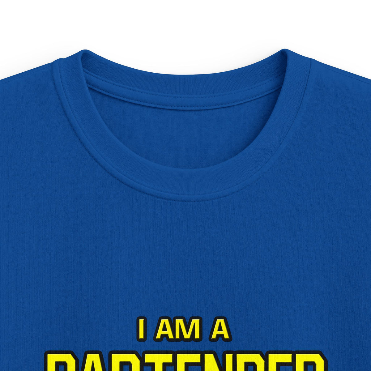 Bartender...Superior Intelligence - Kids Softstyle Tee