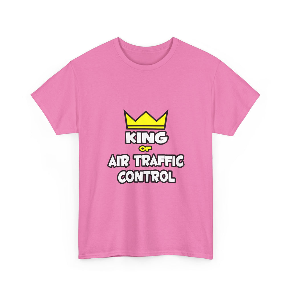 King of Air Traffic Control - Unisex Heavy Cotton Tee