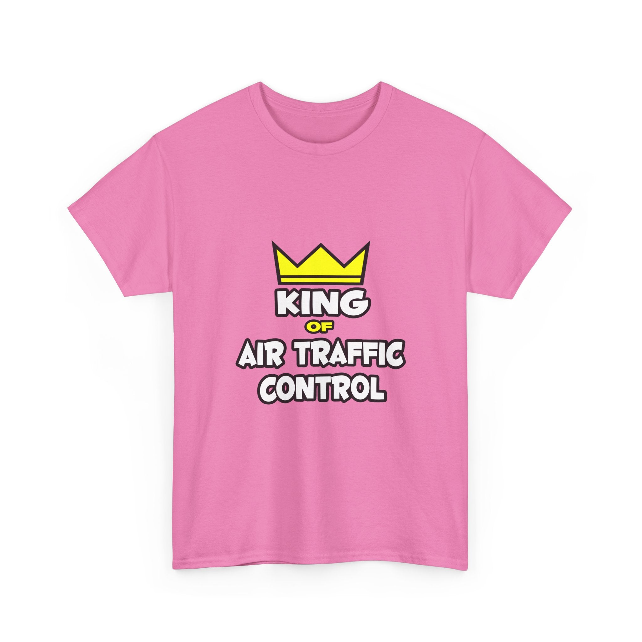 King of Air Traffic Control - Unisex Heavy Cotton Tee