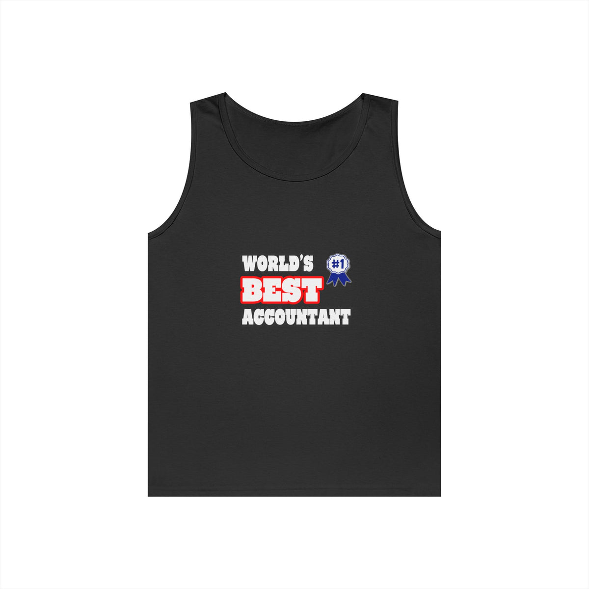 World's Best Accountant - Unisex Heavy Cotton Tank Top