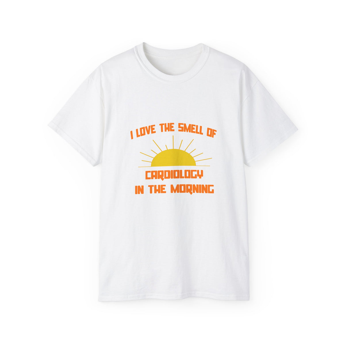 Smell of Cardiology in the Morning - Unisex Ultra Cotton Tee