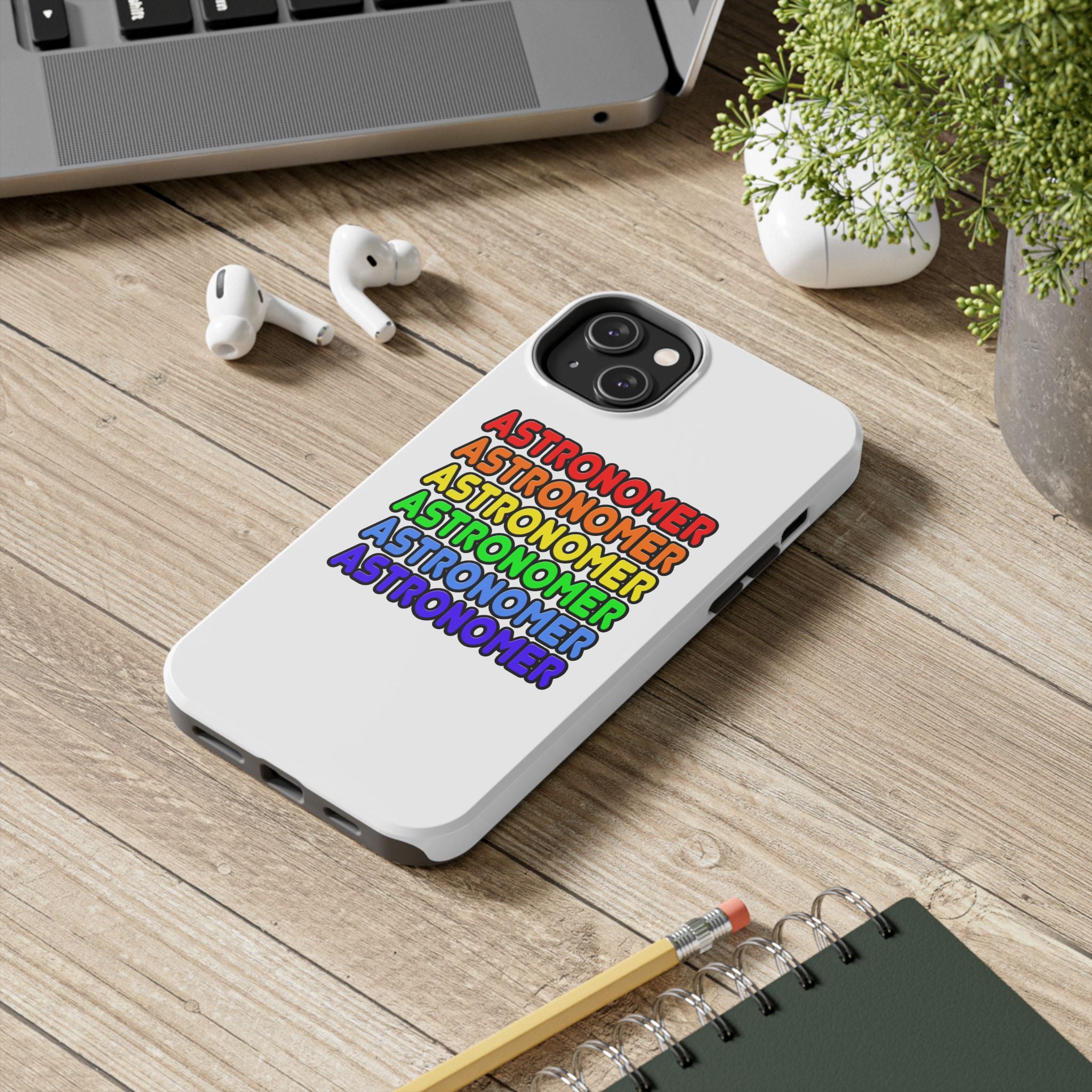 Rainbow Astronomer - Tough Phone Cases