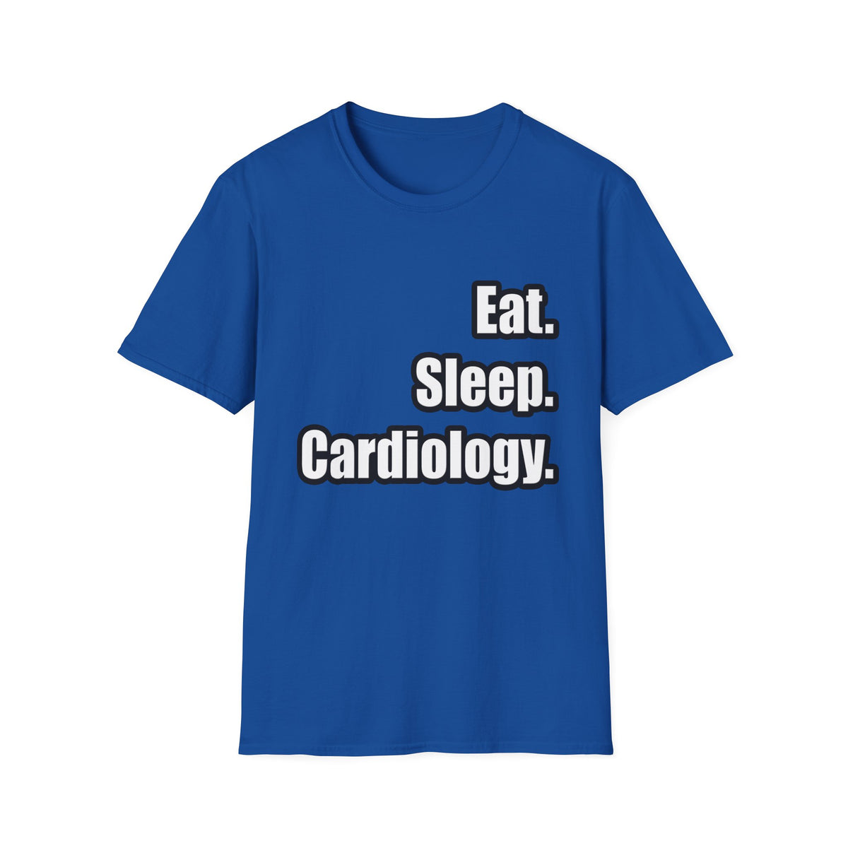 Eat. Sleep. Cardiology - Unisex Softstyle T-Shirt