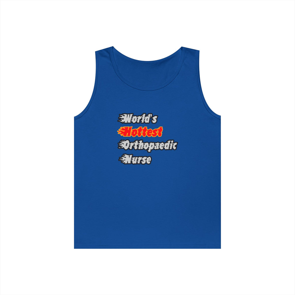 World's Hottest Orthopaedic Nurse - Unisex Heavy Cotton Tank Top
