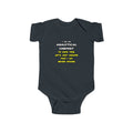 Funny Analytical Chemist T Shirts - Infant Fine Jersey Bodysuit