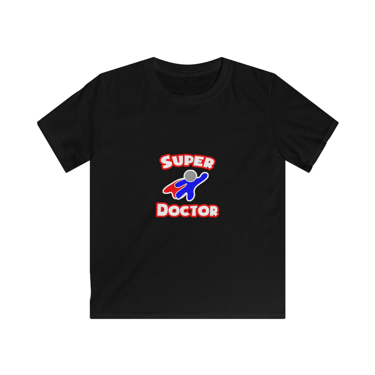 Super Doctor (2) - Kids Softstyle Tee