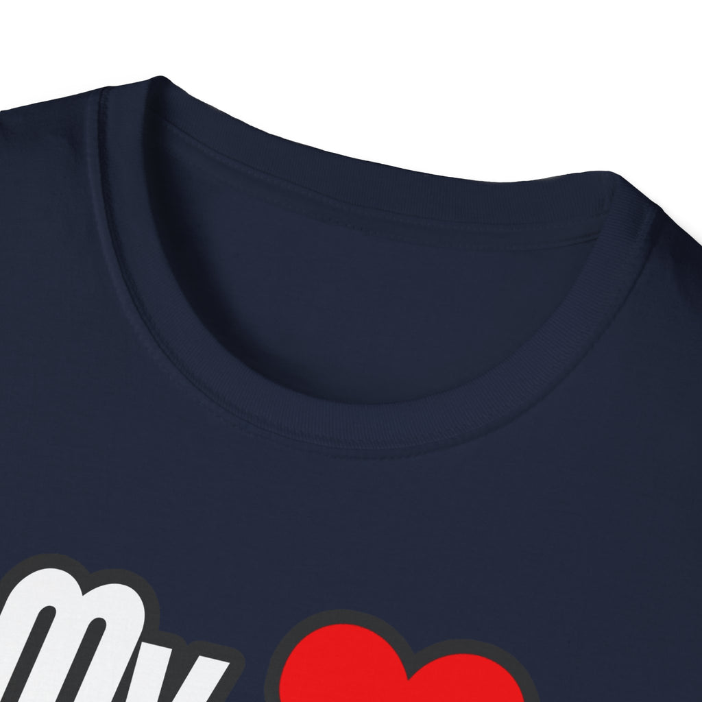 My Heart Belongs To A Cardiologist - Unisex Softstyle T-Shirt