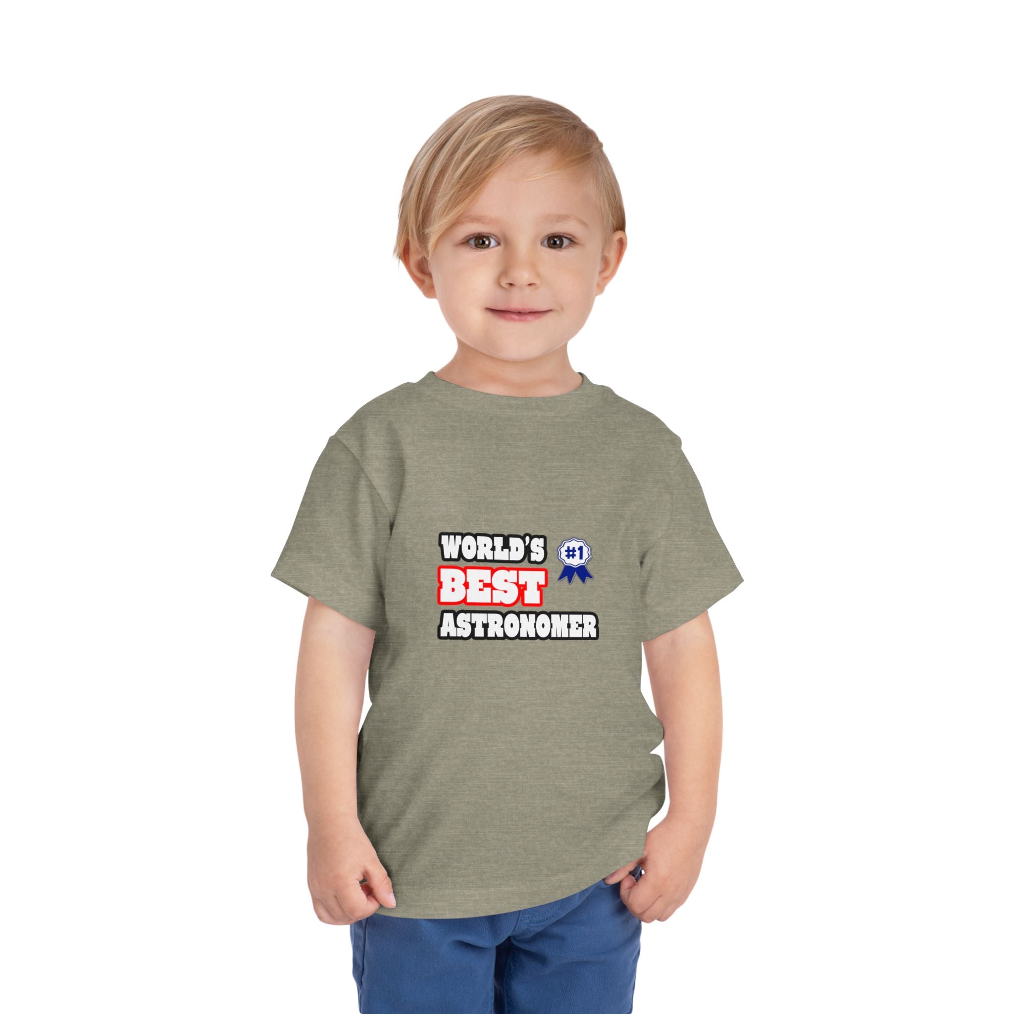 World's Best Astronomer - Toddler Short Sleeve Tee