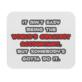 World's Greatest Accountant Joke - Mouse Pad (Rectangle)