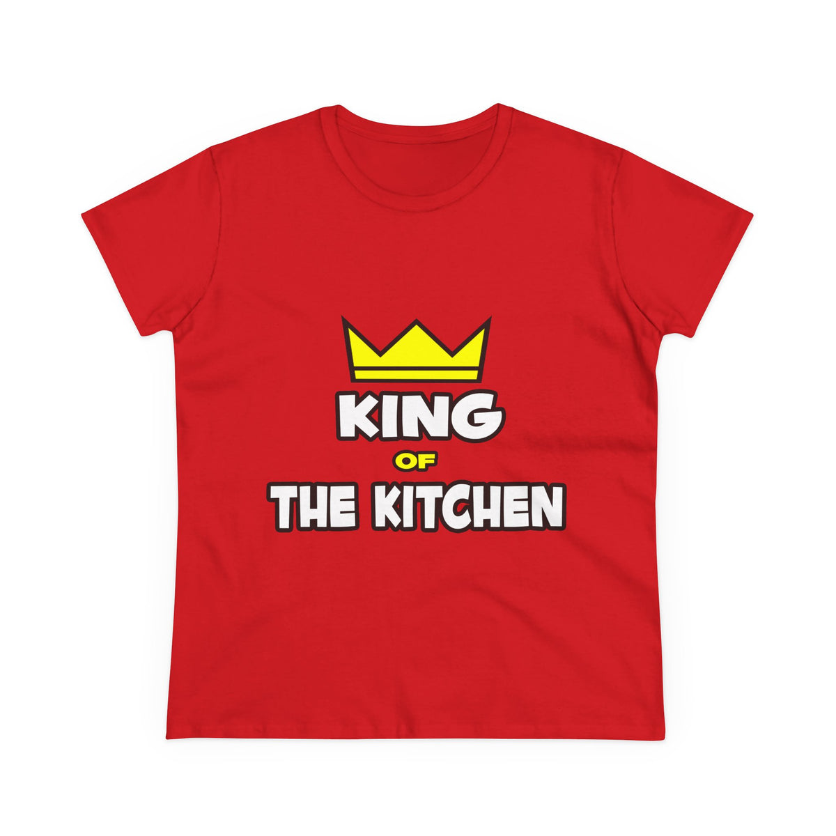 King of the Kitchen - Women's Midweight Cotton Tee