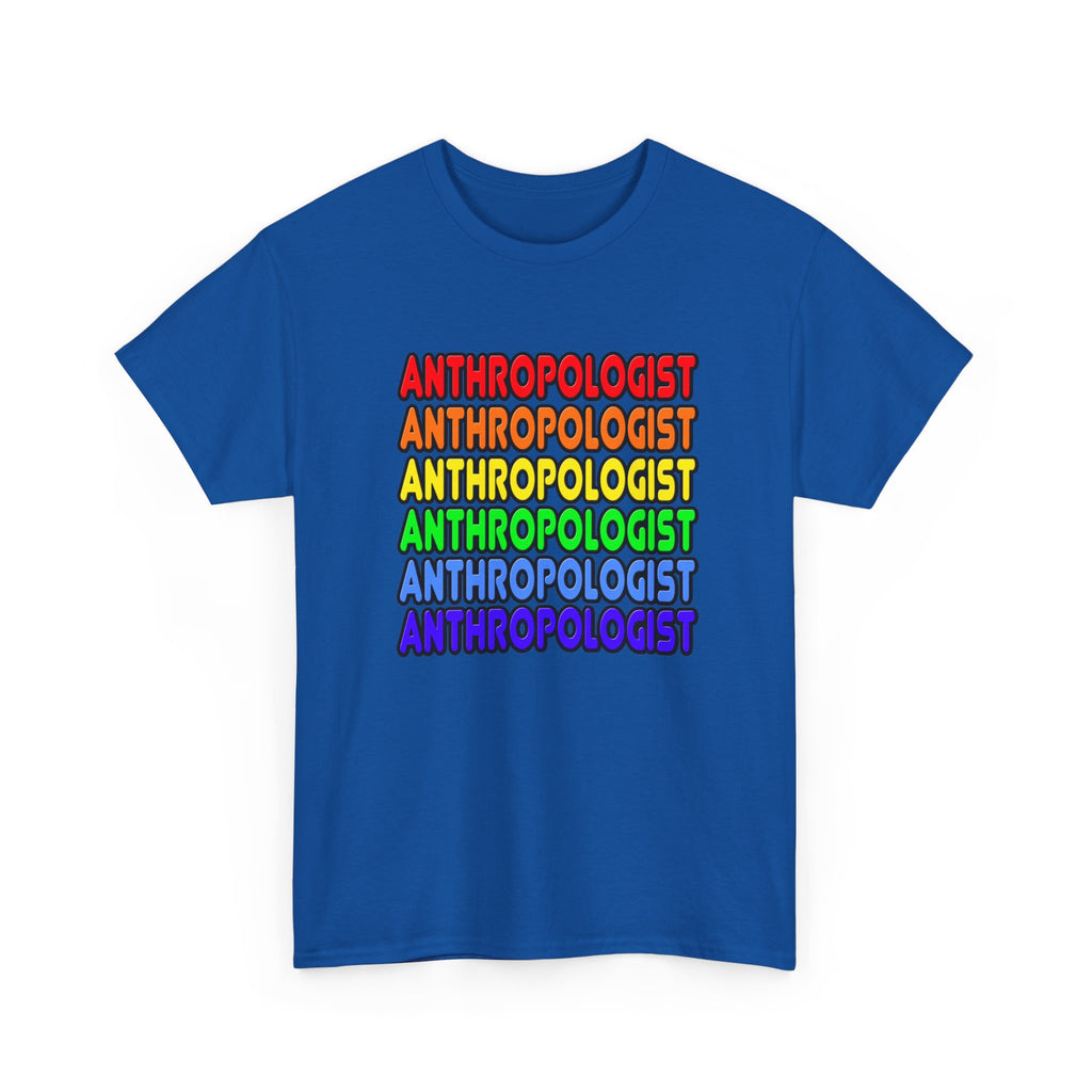 Rainbow Anthropologist - Unisex Heavy Cotton Tee
