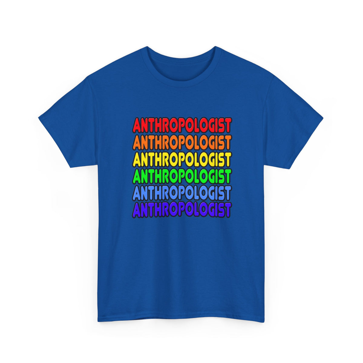 Rainbow Anthropologist - Unisex Heavy Cotton Tee