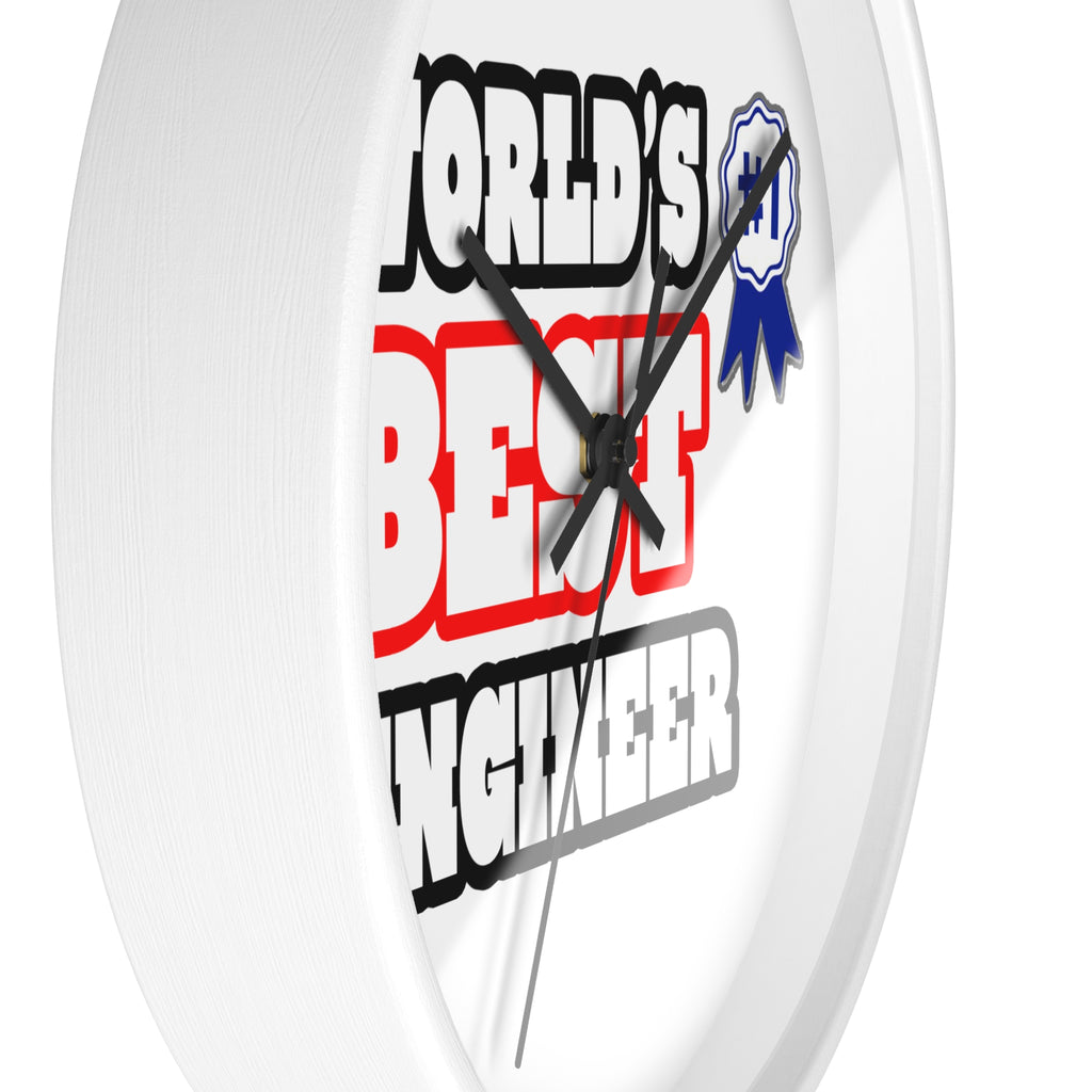 World's Best Engineer - Wall Clock