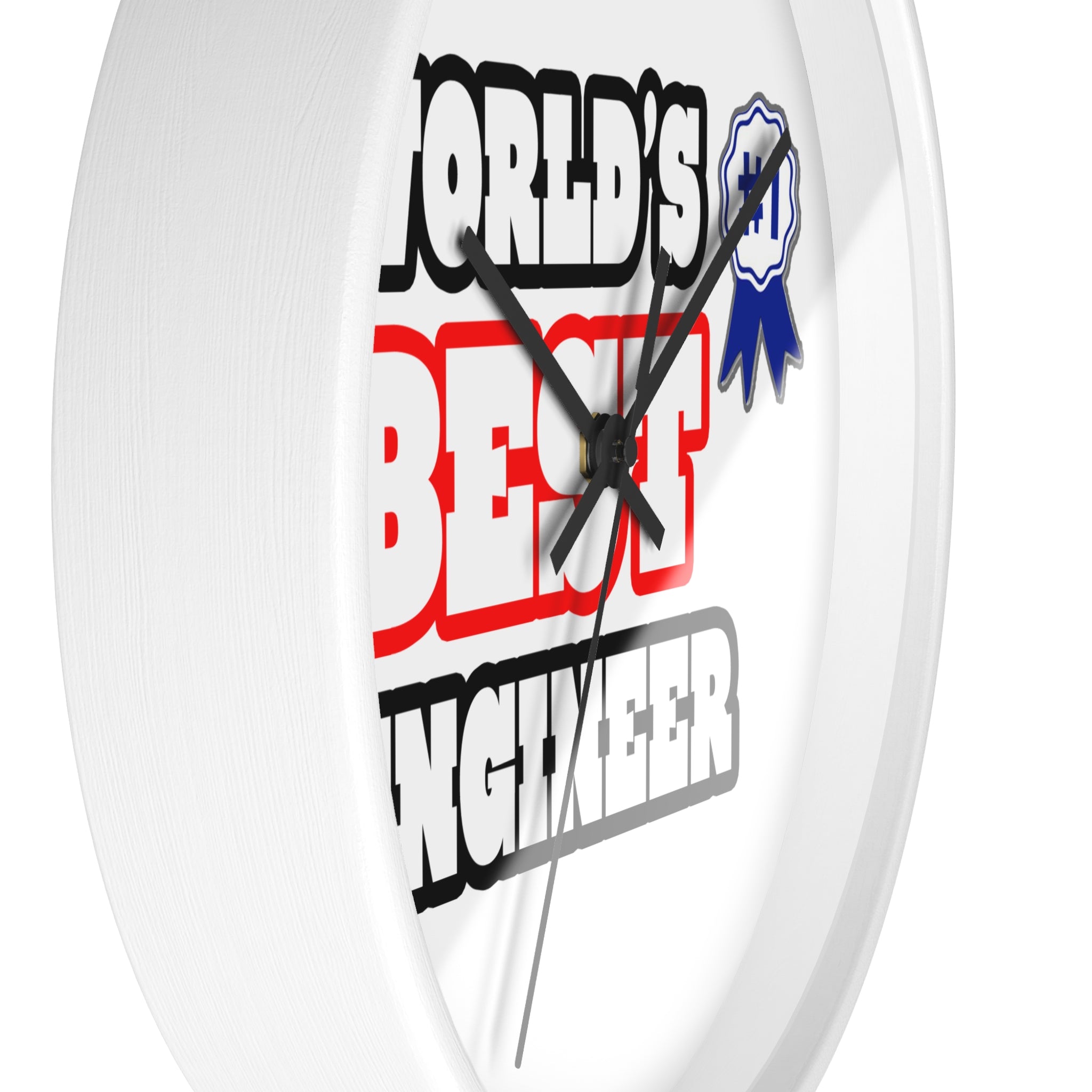 World's Best Engineer - Wall Clock