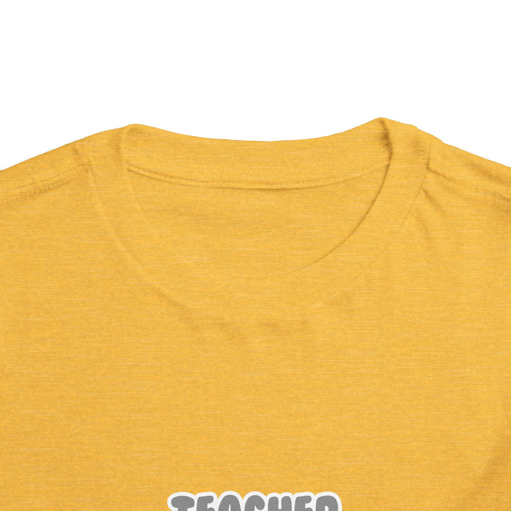 Teacher ... Will Work For Ice Cream - Toddler Short Sleeve Tee