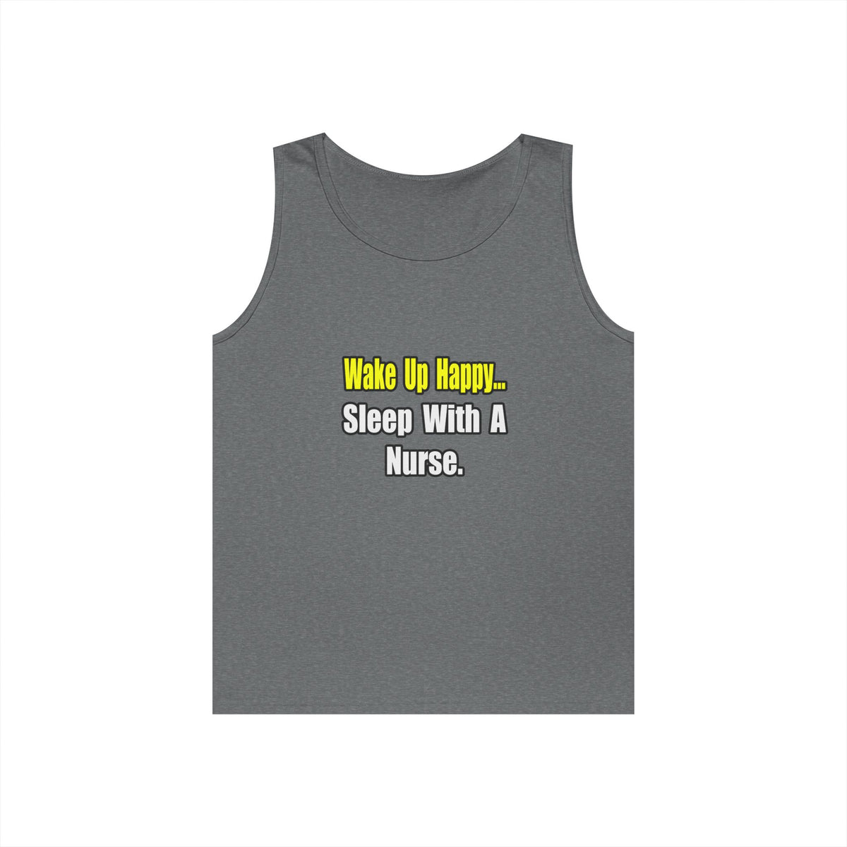 Sleep With a Nurse - Unisex Heavy Cotton Tank Top