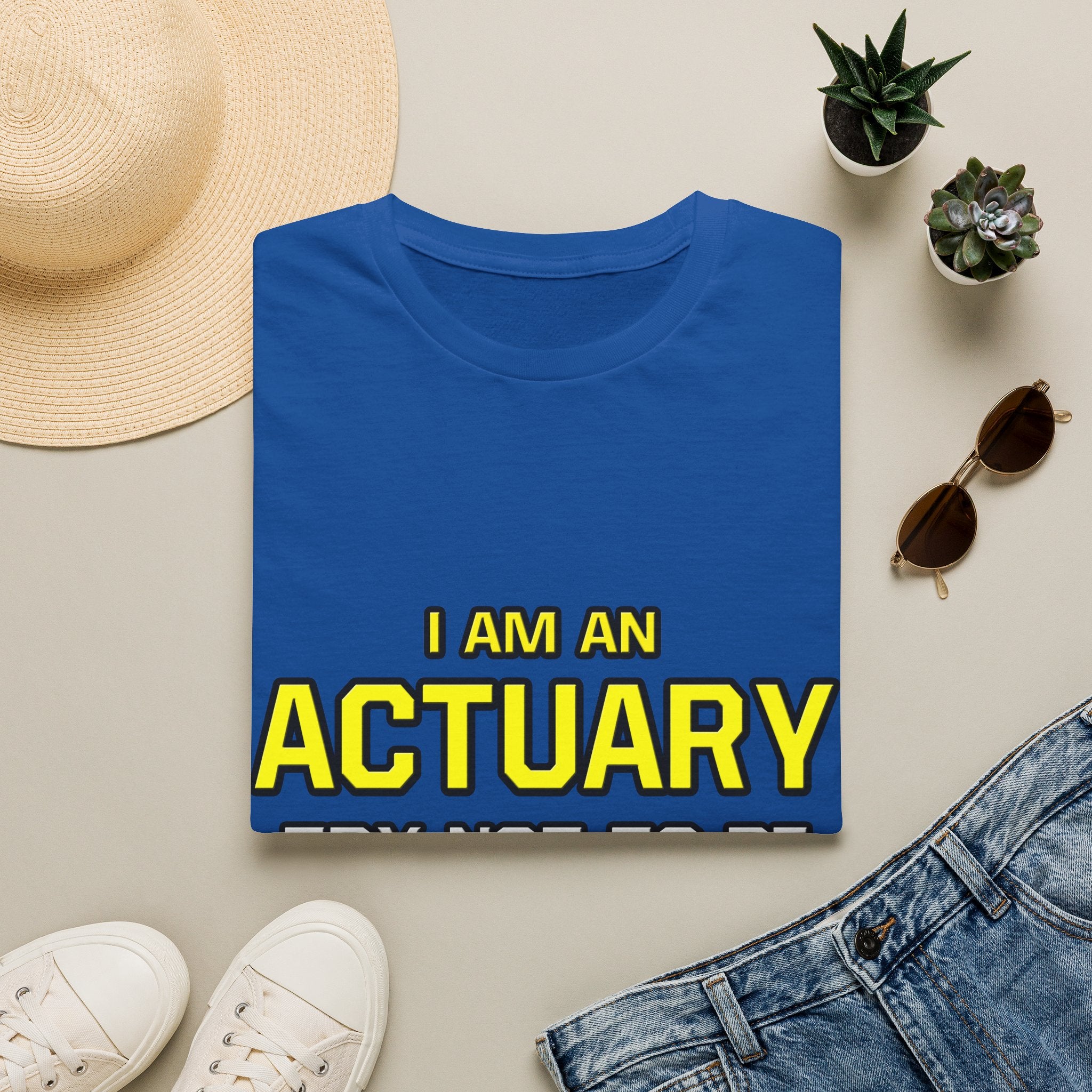 Actuary...Superior Intelligence - Unisex Softstyle T-Shirt