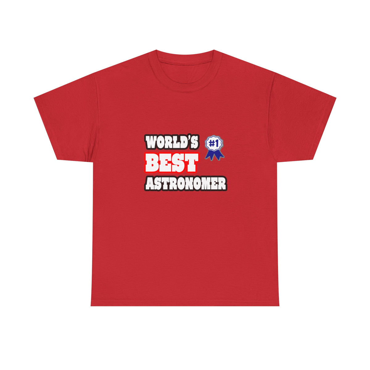 World's Best Astronomer - Unisex Heavy Cotton Tee
