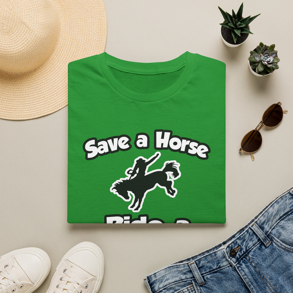 Save a Horse .. Ride a Nurse - Unisex Softstyle T-Shirt