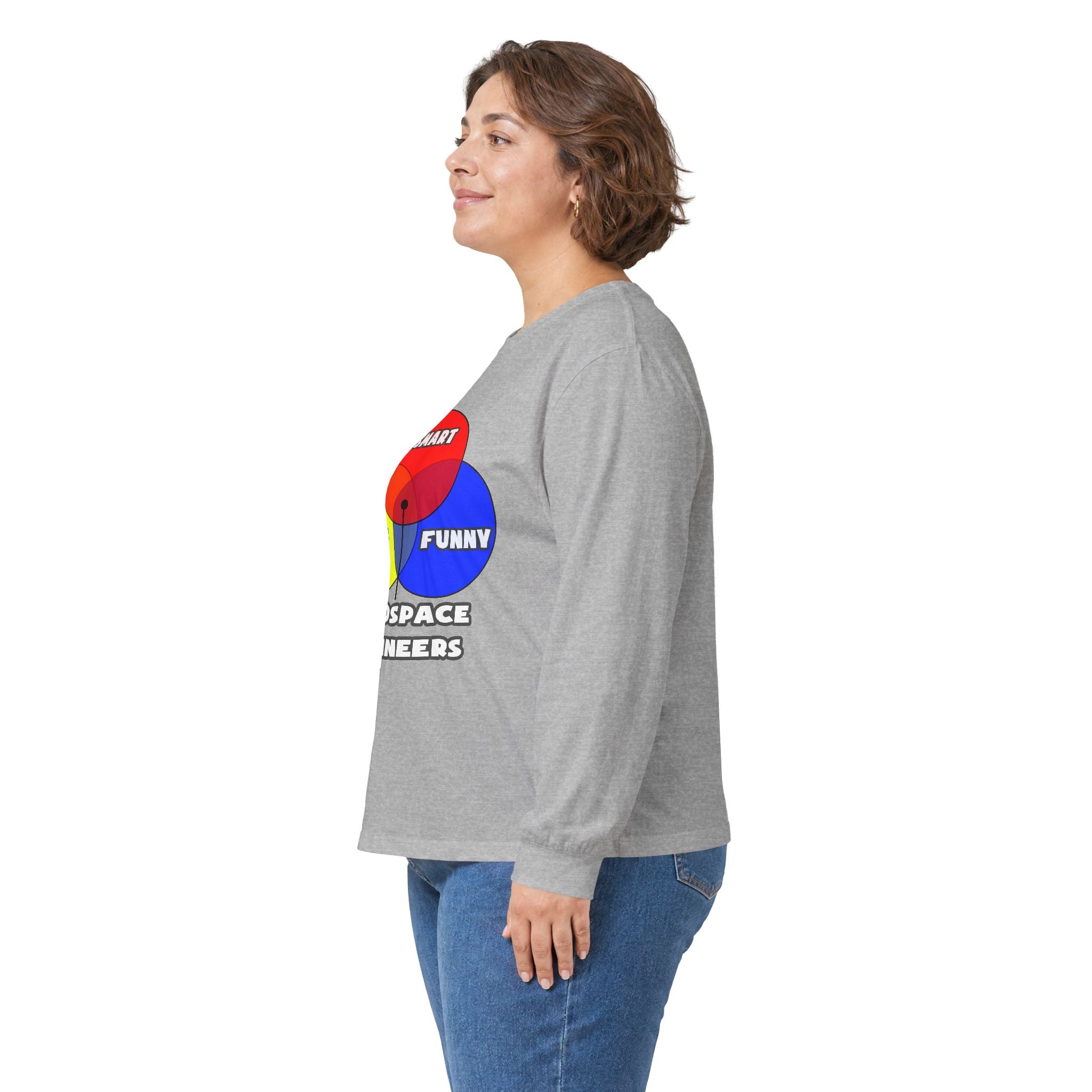 Venn Diagram .. Aerospace Engineers - Unisex Ultra Cotton Long Sleeve Tee
