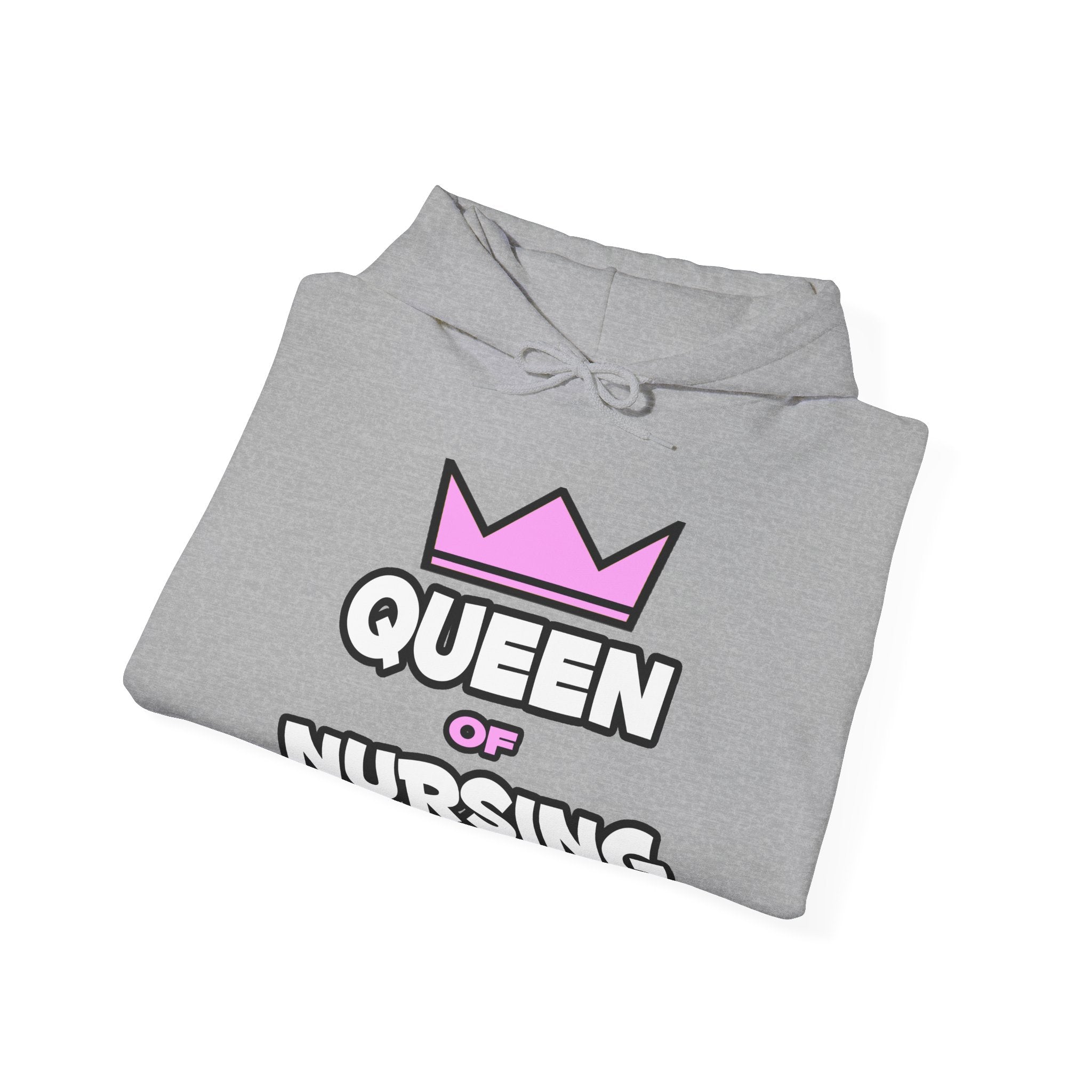 Queen of Nursing - Unisex Heavy Blend™ Hooded Sweatshirt