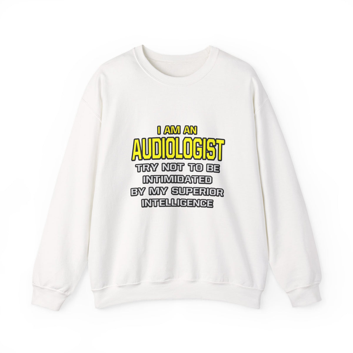 Audiologist...Superior Intelligence - Unisex Heavy Blend™ Crewneck Sweatshirt