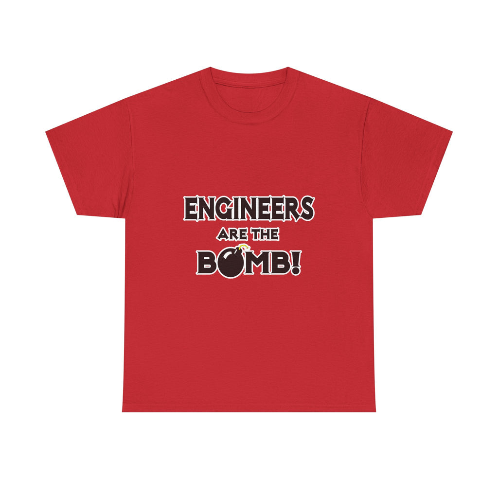 Engineers Are The Bomb! (2) - Unisex Heavy Cotton Tee