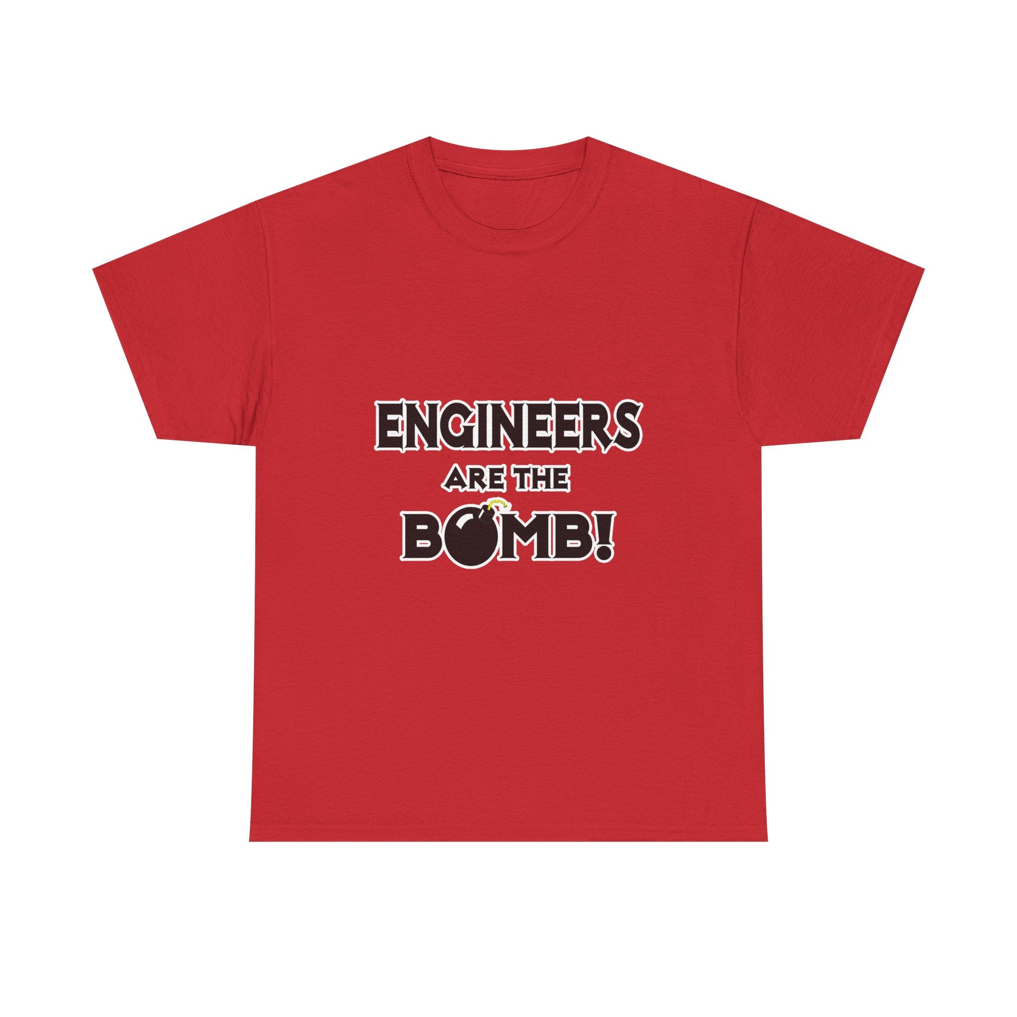 Engineers Are The Bomb! (2) - Unisex Heavy Cotton Tee