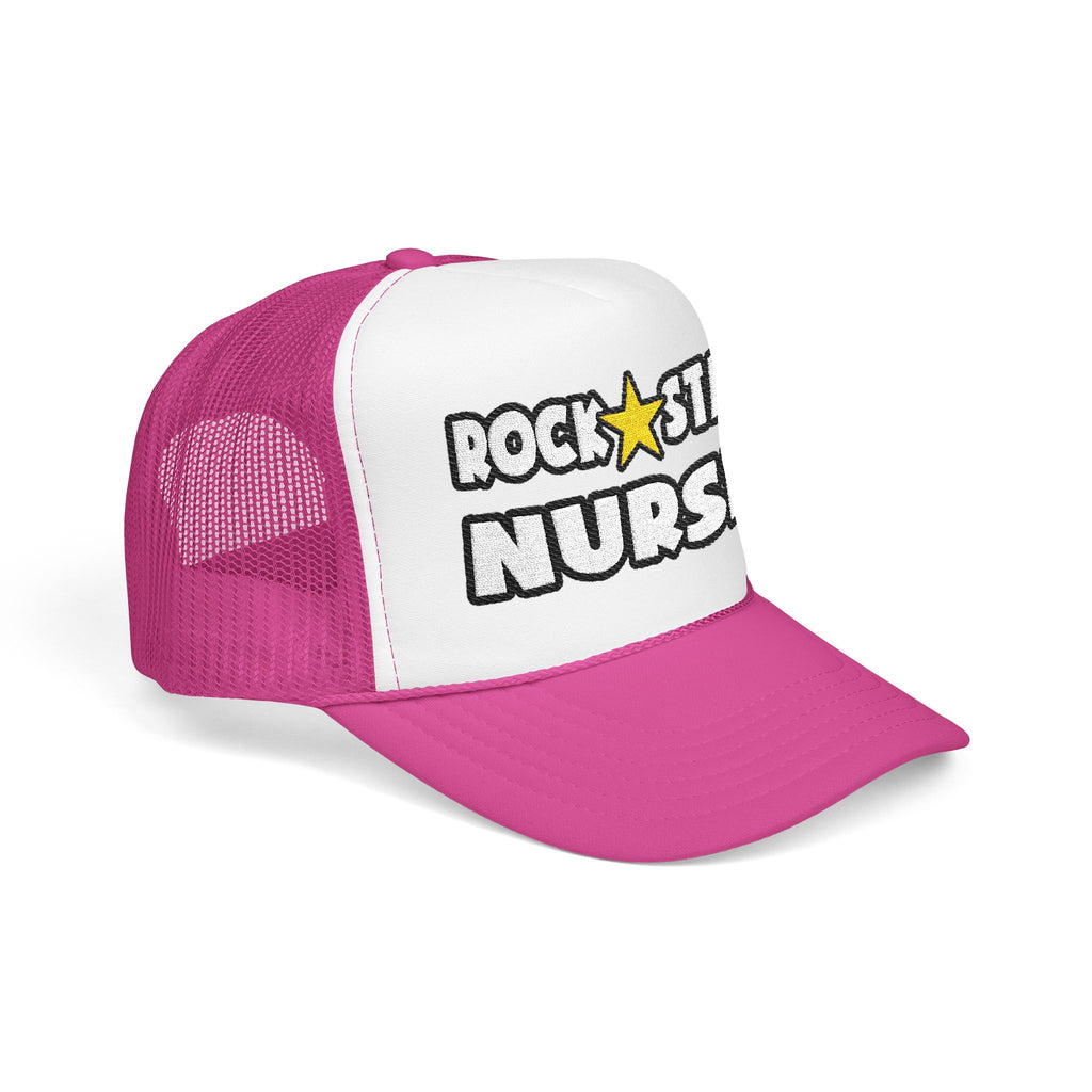 Rock Star Nurse (2) - Foam Trucker Hat