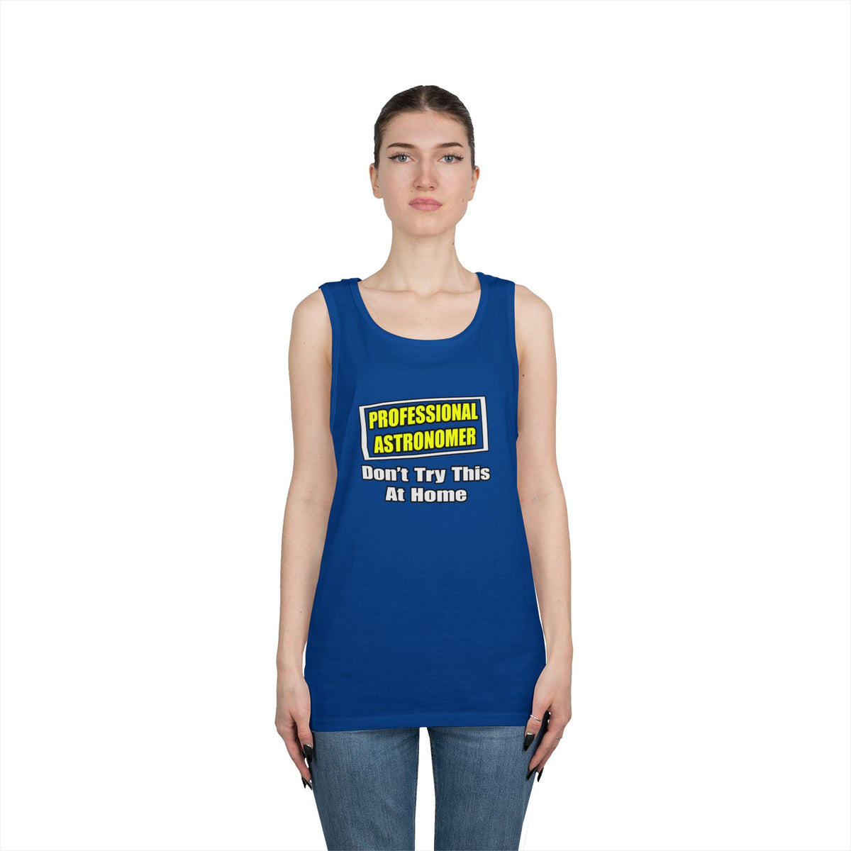 Professional Astronomer...Joke - Unisex Heavy Cotton Tank Top