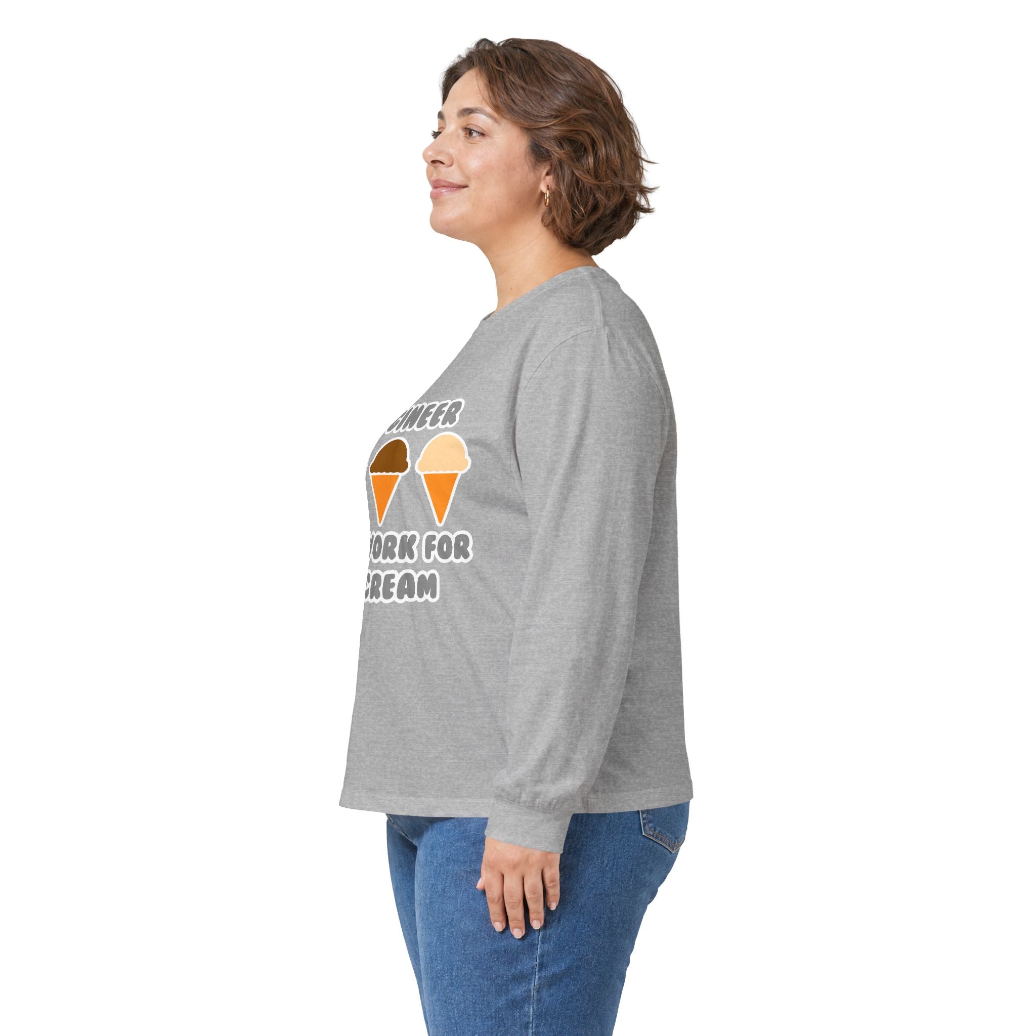 Engineer ... Will Work For Ice Cream - Unisex Ultra Cotton Long Sleeve Tee